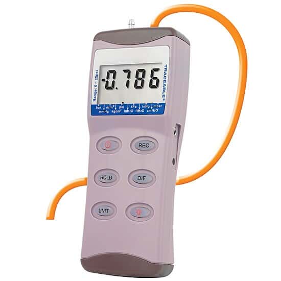 Digital Manometer; ±30 psi