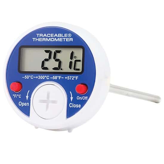 Digital Pocket Thermometer with Calibration; ±1°C accuracy