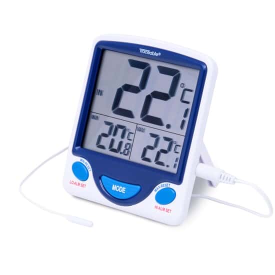 Jumbo Fridge/Freezer Digital Thermometer; 1 Wire Probe