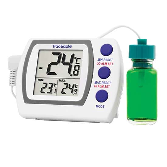 Jumbo Refrigerator/Freezer Thermometer; 1 Bottle Probe