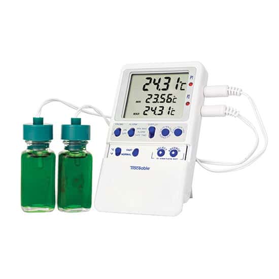High-Accuracy Fridge/Freezer Thermometer; 2 Bottle Probes
