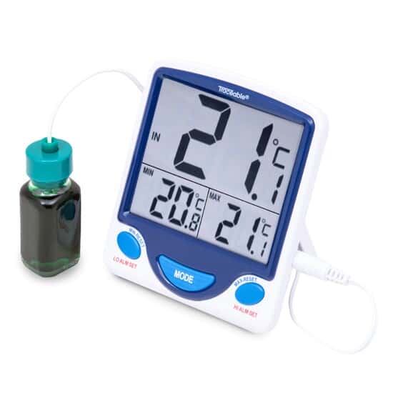 Jumbo Fridge/Freezer Digital Thermometer; 1 Bottle Probe