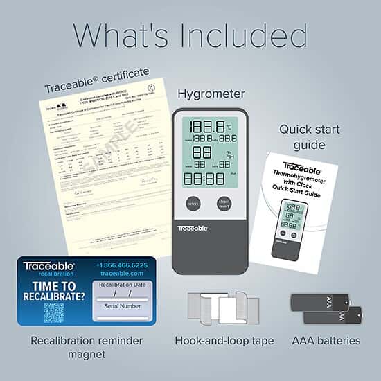 Thermohygrometer with Clock - Image 13