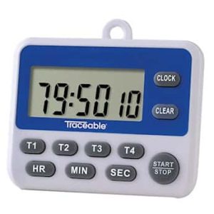 Traceable® 100-Hour Digital Timer with Calibration