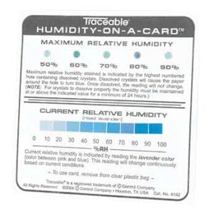 Traceable® Humidity Card with Calibration