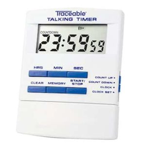 Traceable® Talking Digital Timer with Calibration
