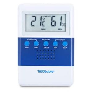 Traceable® Thermohygrometer with Memory and Calibration