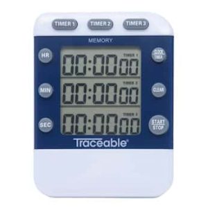 Traceable® Triple-Display Digital Timer with Calibration