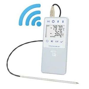 Traceable® Ultra-Low Temperature Wi-Fi Data Loggers Compatible with TraceableLIVE® Cloud Service