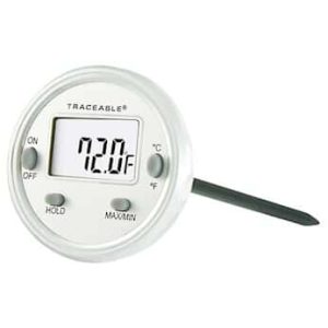 Traceable® Water-Resistant Metal Thermometers with Calibration