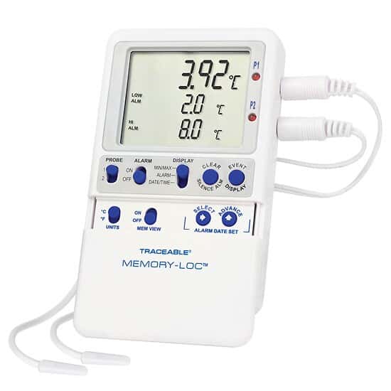 Datalogging Thermometer; 2 Bullet Probes