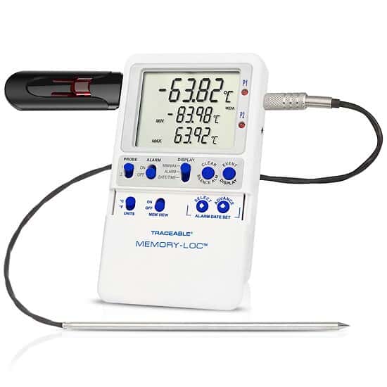 Datalogging Cryogenic Thermometer; 1 Stainless Steel Probe - Image 3