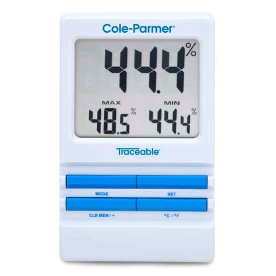 Thermohygrometer with Alarm; Ambient Sensor
