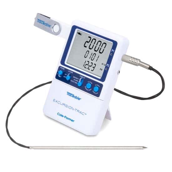 Datalogging Low-Temp Thermometer; 1 Stainless Steel Probe - Image 3