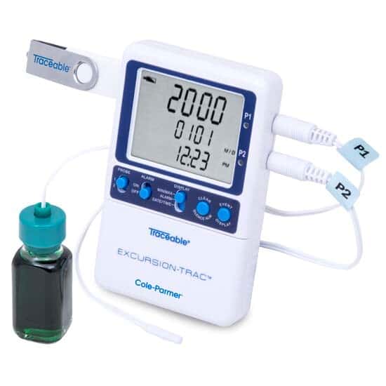 Data Logging Thermometer; 1 Glass Bottle/1 Bullet Probe - Image 3