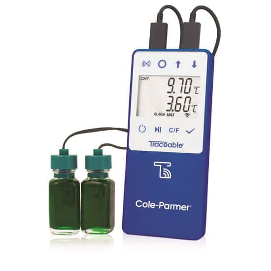 Wi-Fi Data Logging Refrigerator/Freezer Thermometer Compatible with TraceableLIVE® Cloud Service; 2 Bottle Probes - Image 7