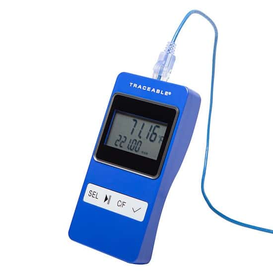 Ethernet Smart Data Logging Wide-Range Thermometer Compatible with TraceableLIVE® Cloud Service